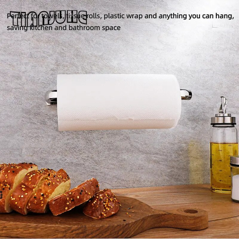 Lipnus rankinių rankšluosčių laikiklis, nerūdijančio plieno rankinių rankšluosčių laikiklis, nerūdijantis sieninių rankšluosčių kabykla, skirta vonios kambario virtuvei, montuojama ant sienos