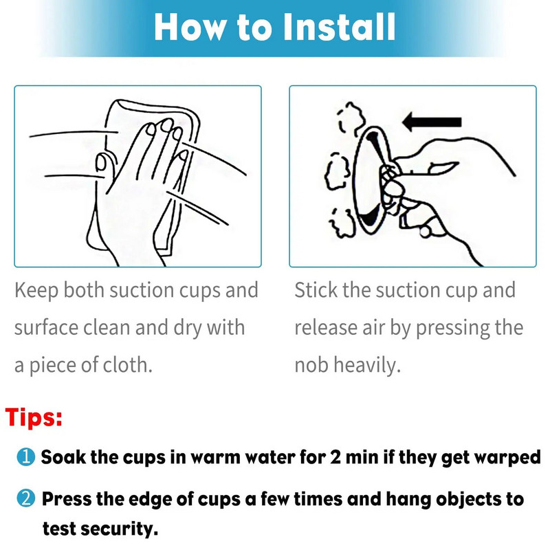 10db 20/30/40mm gombafej szívó PVC akvárium átlátszó üveg tapadó perforált átlátszó tapadókorong ablak dekor üveghez