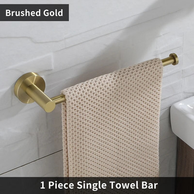 Dodaci za kupaonicu Držač ručnika za ruke Ružičasto zlato Prsten za papirnate ručnike Kupaonski pribor od nehrđajućeg čelika Kromirano crno brušeno zlato