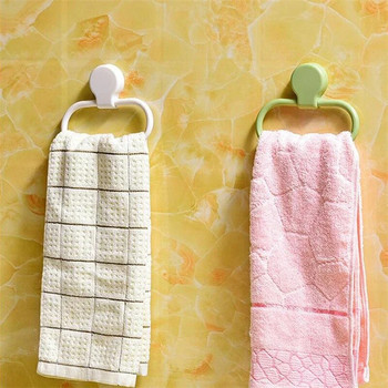 Κρεμάστρα για πετσέτες οργάνωσης κουζίνας Κρεμαστό ντουλάπι Ντουλάπι πόρτας Κρεμάστρα Πίσω Κρεμάστρα Πετσέτα σφουγγάρι Σχάρα αποθήκευσης για μπάνιο