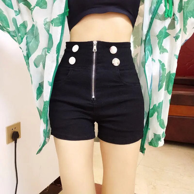 Ženske kratke hlače Visokog struka Uske kratke hlače za žene Seksi uske traperice Traper odjeća za ples na šipci Novo u modi XL