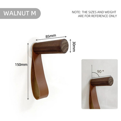 Viskóz köntös kampók Fa akasztó falra akasztható Kulcstörülköző táskák Kalap Ruhák Multifunkcionális Rack INS Euro American Decor Akasztó