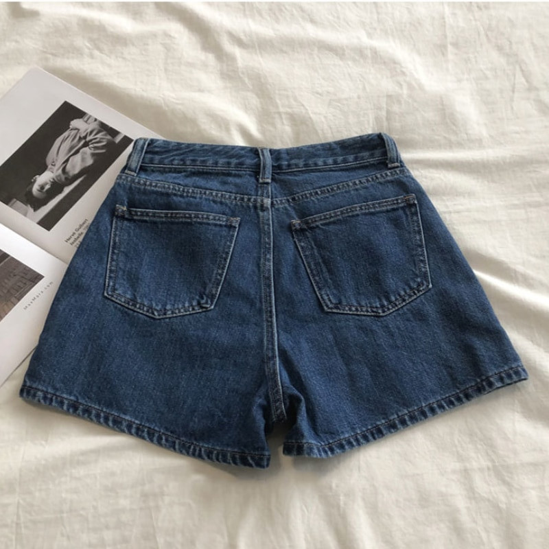 Moteriški šortai, džinsai, paprastas laisvalaikis, universalus klasikinis Colleges S-3XL moteriškas vintage karštas išpardavimas moteriškos apatinės gatvės aprangos kelnės