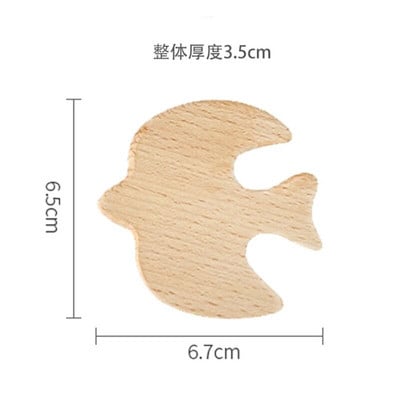 Új Wood Bird Állatkampó Konyhai Kulcstartó Ruha Kalap Tömör fa kampó Aranyos szobadekorációs kampó szoba dekorációhoz Kiegészítők