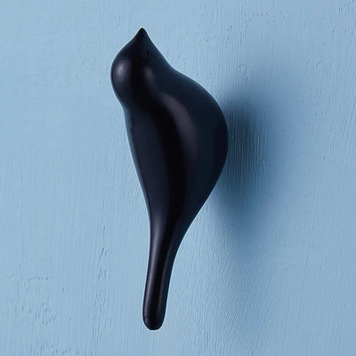 Kreativne zidne kuke Kuke za ukrase od smole za ptice Kuke za drvena zrna Vrata za spavaću sobu Kuke za životinje 3D kuka za kapute Jednozidna vješalica