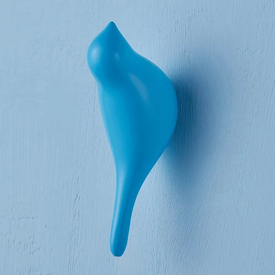 Kreativne zidne kuke Kuke za ukrase od smole za ptice Kuke za drvena zrna Vrata za spavaću sobu Kuke za životinje 3D kuka za kapute Jednozidna vješalica