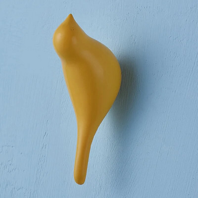 Kreativne zidne kuke Kuke za ukrase od smole za ptice Kuke za drvena zrna Vrata za spavaću sobu Kuke za životinje 3D kuka za kapute Jednozidna vješalica