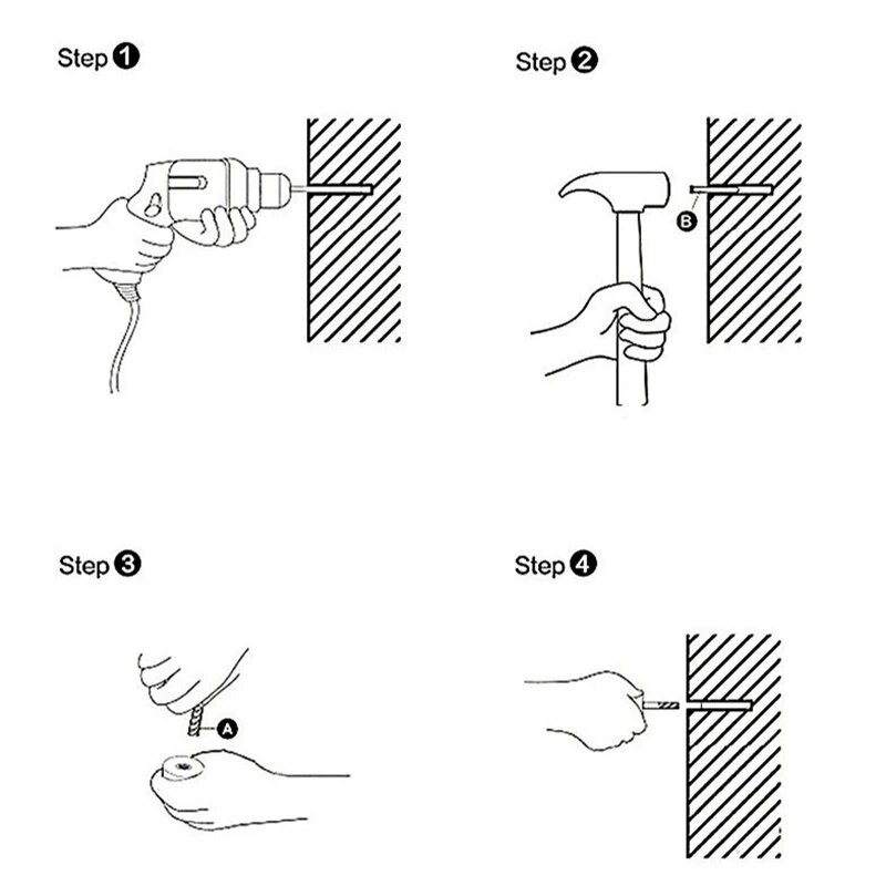 Šljunčana kuka od punog drva Vješalica za odjeću Zidna vješalica za kapute Držač za šešire Vintage Držač za ključeve Vrata kupaonice Višenamjenska dekoracija Bušenje