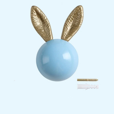 Zidne kuke za kapute Zidne kuke Ukrasne vješalice za kapute Kuke za šešire Ključevi za kupaonske ručnike Zidne vješalice Zec Keramička okrugla kuka