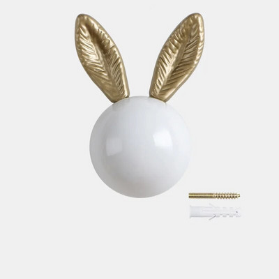 Zidne kuke za kapute Zidne kuke Ukrasne vješalice za kapute Kuke za šešire Ključevi za kupaonske ručnike Zidne vješalice Zec Keramička okrugla kuka