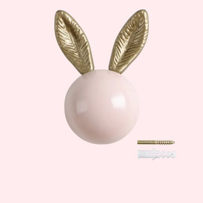 Zidne kuke za kapute Zidne kuke Ukrasne vješalice za kapute Kuke za šešire Ključevi za kupaonske ručnike Zidne vješalice Zec Keramička okrugla kuka