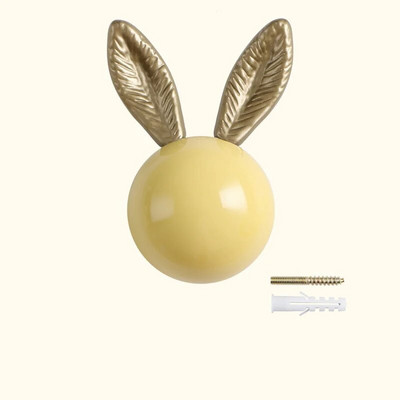 Zidne kuke za kapute Zidne kuke Ukrasne vješalice za kapute Kuke za šešire Ključevi za kupaonske ručnike Zidne vješalice Zec Keramička okrugla kuka