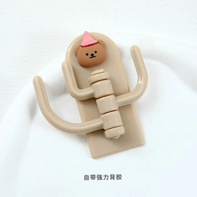 Δημιουργικοί αυτοκόλλητοι γάντζοι για παλτό Πλαστικοί γάντζοι τοίχου κατοικίδιων ζώων για κρεμαστές τσάντες κλειδιού Πετσέτα καπέλων Χαριτωμένοι αυτοκόλλητοι γάντζοι για διακοσμήσεις τοίχου