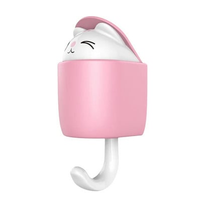 Δημιουργικοί αυτοκόλλητοι γάντζοι για παλτό Πλαστικοί γάντζοι τοίχου κατοικίδιων ζώων για κρεμαστές τσάντες κλειδιού Πετσέτα καπέλων Χαριτωμένοι αυτοκόλλητοι γάντζοι για διακοσμήσεις τοίχου