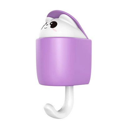 Δημιουργικοί αυτοκόλλητοι γάντζοι για παλτό Πλαστικοί γάντζοι τοίχου κατοικίδιων ζώων για κρεμαστές τσάντες κλειδιού Πετσέτα καπέλων Χαριτωμένοι αυτοκόλλητοι γάντζοι για διακοσμήσεις τοίχου