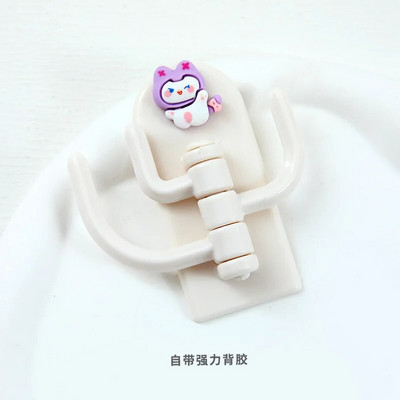 Δημιουργικοί αυτοκόλλητοι γάντζοι για παλτό Πλαστικοί γάντζοι τοίχου κατοικίδιων ζώων για κρεμαστές τσάντες κλειδιού Πετσέτα καπέλων Χαριτωμένοι αυτοκόλλητοι γάντζοι για διακοσμήσεις τοίχου