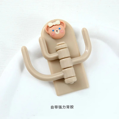 Δημιουργικοί αυτοκόλλητοι γάντζοι για παλτό Πλαστικοί γάντζοι τοίχου κατοικίδιων ζώων για κρεμαστές τσάντες κλειδιού Πετσέτα καπέλων Χαριτωμένοι αυτοκόλλητοι γάντζοι για διακοσμήσεις τοίχου