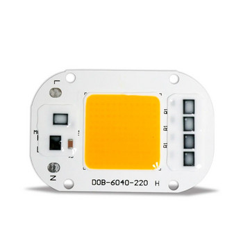 COB LED лампа Bead Chip Smart IC Без нужда от драйвер AC 220V 240V 20W 30W 50W DOB модул за Направи си сам светлина за отглеждане на растения LED крушка за наводнение