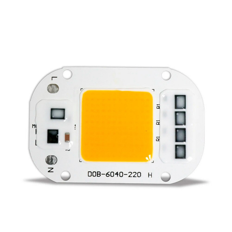 COB LED lampa Bead Chip Smart IC Bez potrebe za pogonom AC 220V 240V 20W 30W 50W DOB modul za DIY rasvjetu za uzgoj biljaka LED reflektorska žarulja
