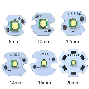 LED мъниста 3W 5W 10W 18W светлина 3V 6V XPE 5050 XML2 XHP50 T6 Студено бяла лампа Направи си сам за фенерче Фенерче Автомобилно осветление