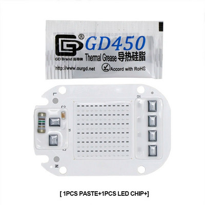 AC COB modul bez drajvera 220V 20W 30W Flip DOB 50w Led čip lampa Perle za reflektore Reflektor Raste biljke Grow Light Šator