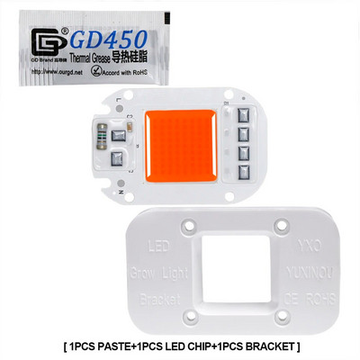 AC COB modul bez drajvera 220V 20W 30W Flip DOB 50w Led čip lampa Perle za reflektore Reflektor Raste biljke Grow Light Šator