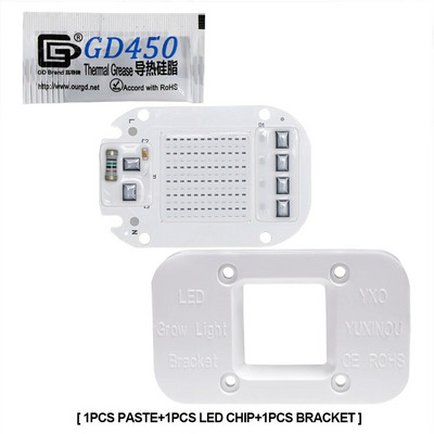 AC COB modul bez drajvera 220V 20W 30W Flip DOB 50w Led čip lampa Perle za reflektore Reflektor Raste biljke Grow Light Šator