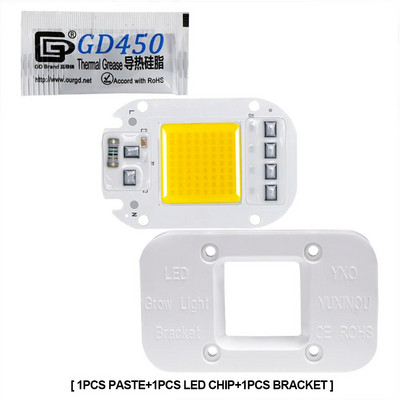 AC COB modul bez drajvera 220V 20W 30W Flip DOB 50w Led čip lampa Perle za reflektore Reflektor Raste biljke Grow Light Šator