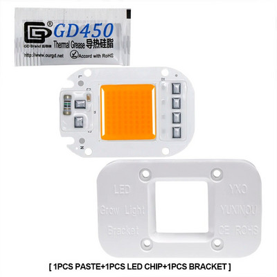 AC COB modul bez drajvera 220V 20W 30W Flip DOB 50w Led čip lampa Perle za reflektore Reflektor Raste biljke Grow Light Šator