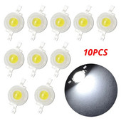 10 kom 1W 3W velike snage LED čip svjetiljka žarulja 110-120LM bead line emiter dioda Bijelo Crveno Zeleno Plavo Žuto DIY Led svjetlo ukras