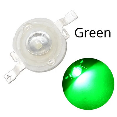 10 kom 1W 3W velike snage LED čip svjetiljka žarulja 110-120LM bead line emiter dioda Bijelo Crveno Zeleno Plavo Žuto DIY Led svjetlo ukras