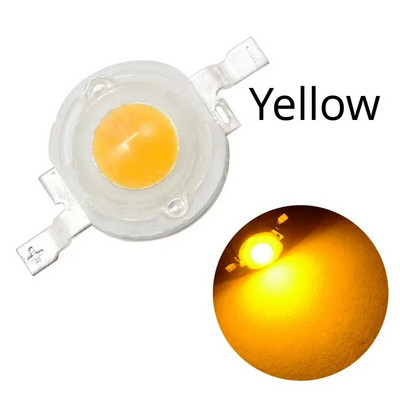 10 kom 1W 3W velike snage LED čip svjetiljka žarulja 110-120LM bead line emiter dioda Bijelo Crveno Zeleno Plavo Žuto DIY Led svjetlo ukras