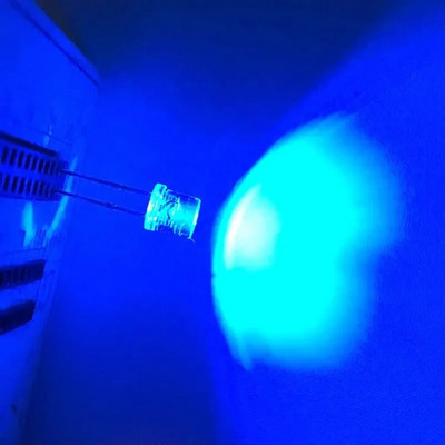 100 buc Min F5 5 mm Flat Top Alb Roșu Roz Galben Albastru Diodă de lumină cu unghi larg Apă Clear LED Bead Ultra Bright Bec Emitting Lamp