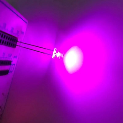 100 buc Min F5 5 mm Flat Top Alb Roșu Roz Galben Albastru Diodă de lumină cu unghi larg Apă Clear LED Bead Ultra Bright Bec Emitting Lamp