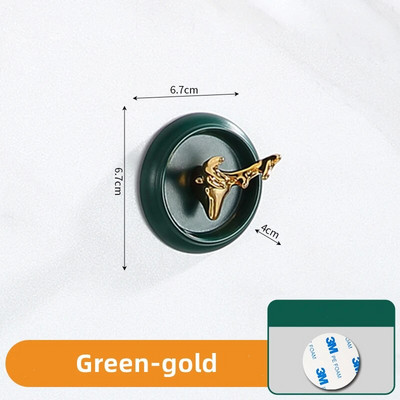 Kuka od nehrđajućeg čelika Luksuzna kreativna ljepljiva kuka bez probijanja Kupaonica WC preko vrata Zidna vješalica za ogrtač Zidna kuka Kuka za kaput