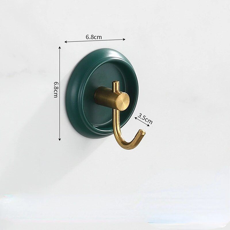 Kuka od nehrđajućeg čelika Luksuzna kreativna ljepljiva kuka bez probijanja Kupaonica WC preko vrata Zidna vješalica za ogrtač Zidna kuka Kuka za kaput