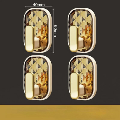 Samoljepljiva zidna kuka od 4 komada, jaka bez bušenja, torba za kaput, kupaonska kuhinjska vješalica za ručnike, kuke za kućnu pohranu