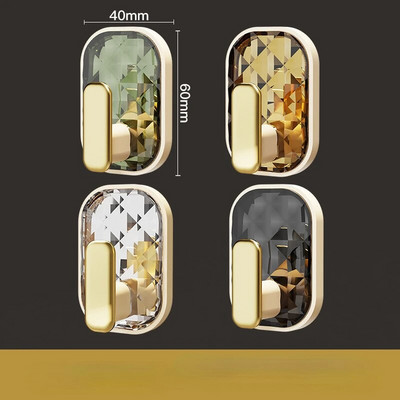 Samoljepljiva zidna kuka od 4 komada, jaka bez bušenja, torba za kaput, kupaonska kuhinjska vješalica za ručnike, kuke za kućnu pohranu