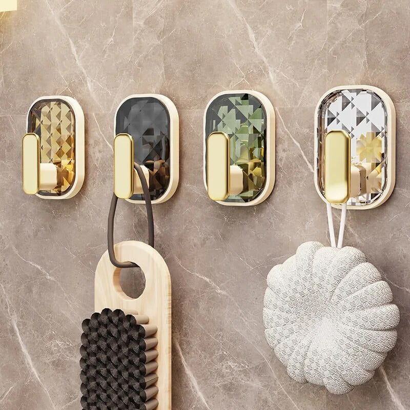 Samoljepljiva zidna kuka od 4 komada, jaka bez bušenja, torba za kaput, kupaonska kuhinjska vješalica za ručnike, kuke za kućnu pohranu