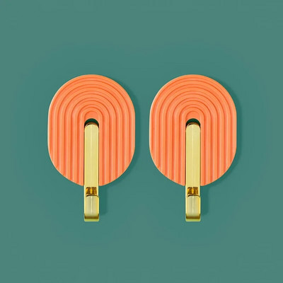 2 KOM Zidna plastična samoljepljiva kuka Višenamjenska kupaonska vješalica za ručnike Kuhinja Kukica s jakim nano ljepilom Vrata Stražnja torba Vješalica za šešir