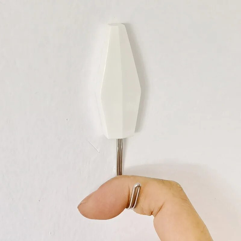 Kuka od nehrđajućeg čelika Zidni stalak za odjeću Torba Držač ključeva Kućna pohrana predmeta Organizator Kuhinjski dodaci Kupaonski gadgeti