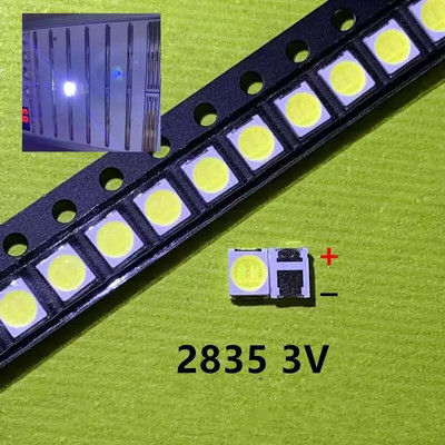 50-100Pcs Για οπίσθιο φωτισμό τηλεόρασης led 2835 3030 3535 3V 6V 1W 3W κιτ ηλεκτρονικών led για επισκευή τηλεόρασης lcd Δροσερό κρύο λευκό