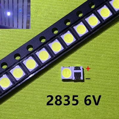 50-100Pcs Για οπίσθιο φωτισμό τηλεόρασης led 2835 3030 3535 3V 6V 1W 3W κιτ ηλεκτρονικών led για επισκευή τηλεόρασης lcd Δροσερό κρύο λευκό