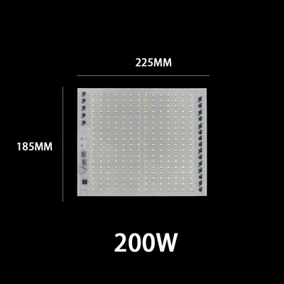 220V High Lumen 200W SMD2835 LED Chip Matrix LED COB 10W 20W 30W 50W Világítási kiegészítőkhöz Spotlámpa Floodlight LED izzó DIY
