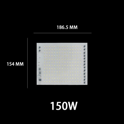 220V High Lumen 200W SMD2835 LED Chip Matrix LED COB 10W 20W 30W 50W Világítási kiegészítőkhöz Spotlámpa Floodlight LED izzó DIY