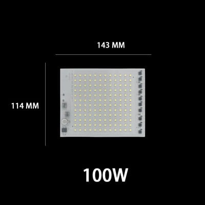 220V High Lumen 200W SMD2835 LED Chip Matrix LED COB 10W 20W 30W 50W Világítási kiegészítőkhöz Spotlámpa Floodlight LED izzó DIY