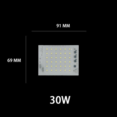220V High Lumen 200W SMD2835 LED Chip Matrix LED COB 10W 20W 30W 50W Világítási kiegészítőkhöz Spotlámpa Floodlight LED izzó DIY