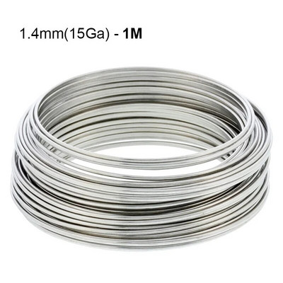 1 vnt. 0,1–2,0 mm aukštos temperatūros viela, karščiui atspari nichromo viela, bendros paskirties atraminė viela rankdarbiams skirta viela (ilgis 1/5/10 M)