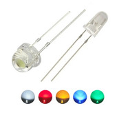 LED 5V 12v 5mm 3mm perla SMD f5 f3 šešir/okrugla svjetiljka dip led USB auto svjetlo bijelo crveno zeleno plavo žuto čip 10 kom