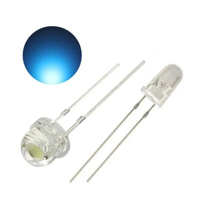LED 5V 12v 5mm 3mm perla SMD f5 f3 šešir/okrugla svjetiljka dip led USB auto svjetlo bijelo crveno zeleno plavo žuto čip 10 kom